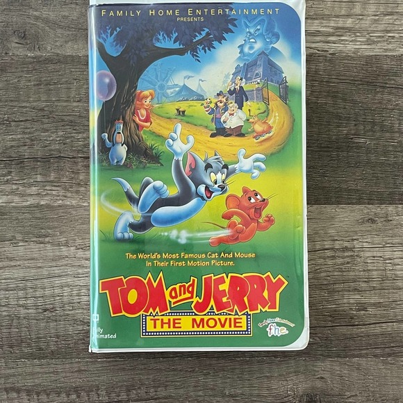 FHE Media Tom Jerry The Movie Vhs 993 Family Home Entertainment